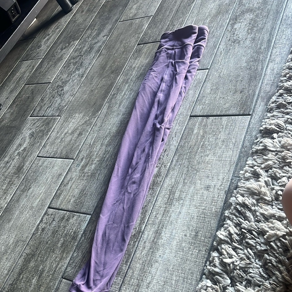 Purple girls athleta leggingss